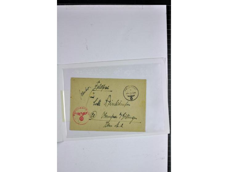 1939/1945, umfangreiche, postfrisch/ungebrauchte und gestempelte Sammlung von Albanien bis Zara mit vielen besseren Werten, d