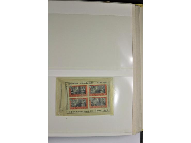 1939/1945, umfangreiche, postfrisch/ungebrauchte und gestempelte Sammlung von Albanien bis Zara mit vielen besseren Werten, d