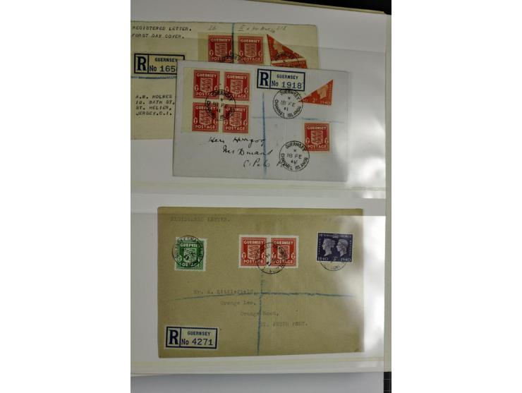 1939/1945, umfangreiche, postfrisch/ungebrauchte und gestempelte Sammlung von Albanien bis Zara mit vielen besseren Werten, d