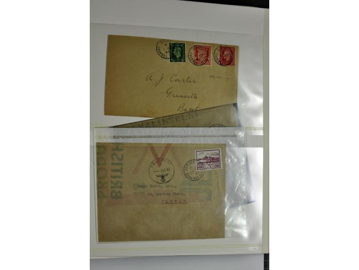 1939/1945, umfangreiche, postfrisch/ungebrauchte und gestempelte Sammlung von Albanien bis Zara mit vielen besseren Werten, d