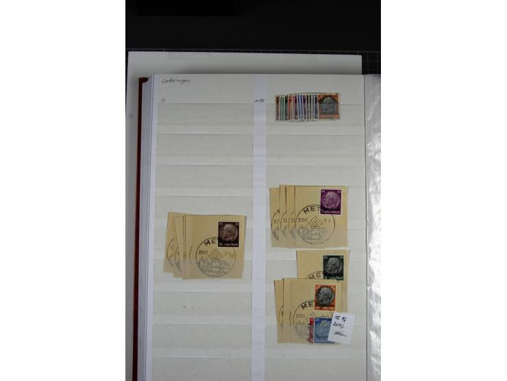  1939/45, postfrischer, ungebrauchter und gestempelter Bestand, dabei viel Böhmen und Mähren, GG etc., mit u.a. Theresienstad