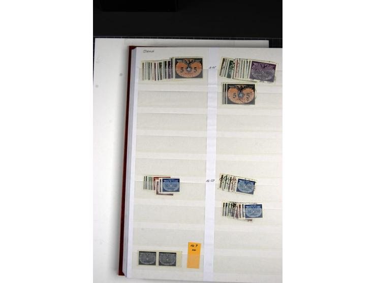  1939/45, postfrischer, ungebrauchter und gestempelter Bestand, dabei viel Böhmen und Mähren, GG etc., mit u.a. Theresienstad