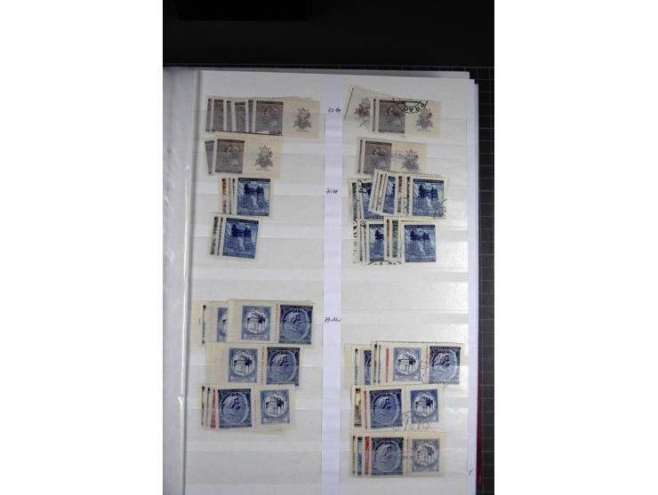 1939/45, postfrischer, ungebrauchter und gestempelter Bestand, dabei viel Böhmen und Mähren, GG etc., mit u.a. Theresienstad