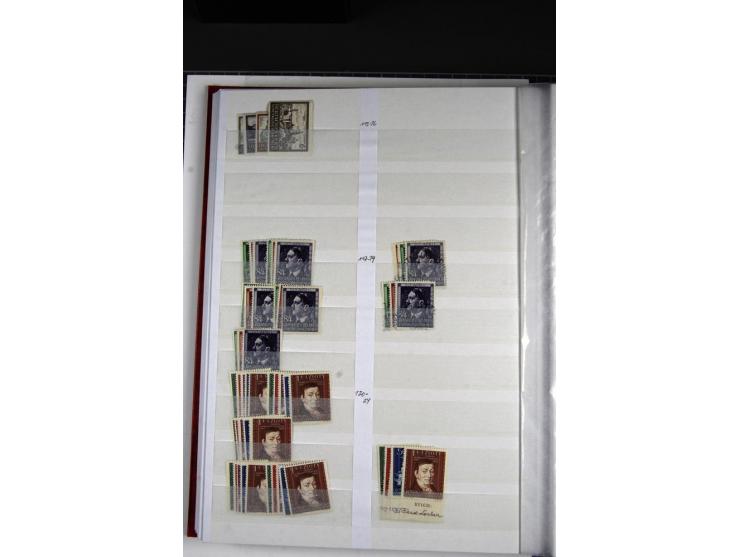  1939/45, postfrischer, ungebrauchter und gestempelter Bestand, dabei viel Böhmen und Mähren, GG etc., mit u.a. Theresienstad