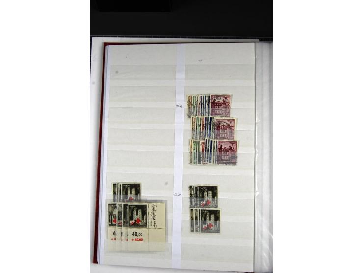  1939/45, postfrischer, ungebrauchter und gestempelter Bestand, dabei viel Böhmen und Mähren, GG etc., mit u.a. Theresienstad