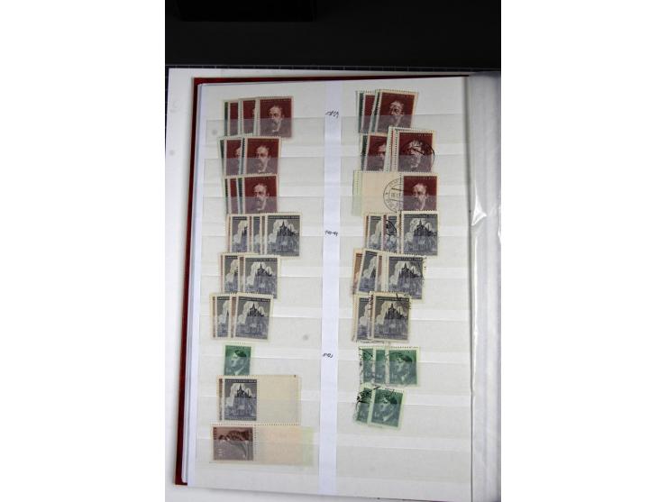  1939/45, postfrischer, ungebrauchter und gestempelter Bestand, dabei viel Böhmen und Mähren, GG etc., mit u.a. Theresienstad