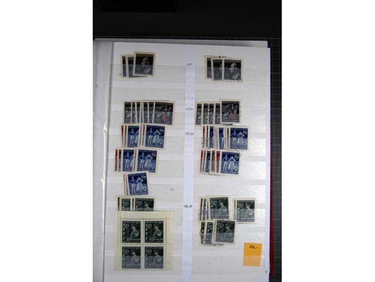  1939/45, postfrischer, ungebrauchter und gestempelter Bestand, dabei viel Böhmen und Mähren, GG etc., mit u.a. Theresienstad