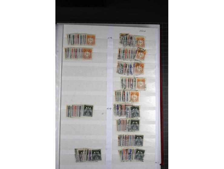  1939/45, postfrischer, ungebrauchter und gestempelter Bestand, dabei viel Böhmen und Mähren, GG etc., mit u.a. Theresienstad
