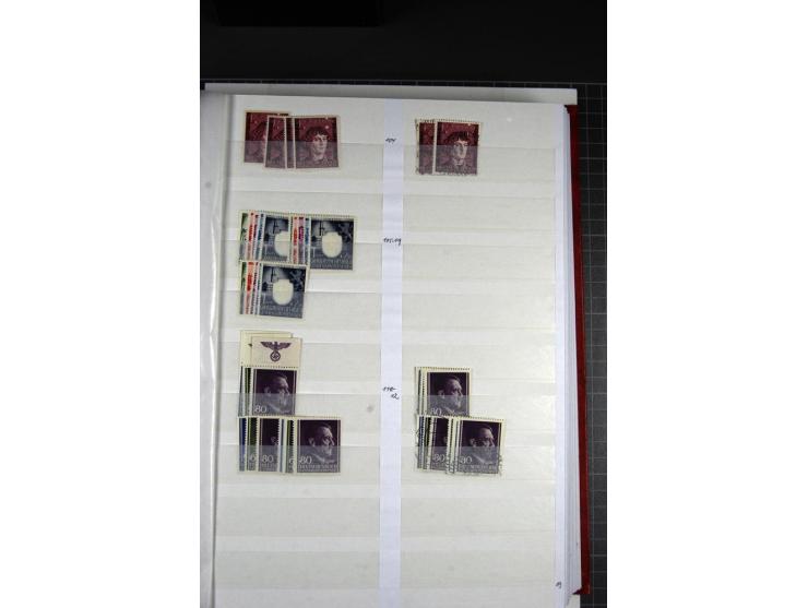  1939/45, postfrischer, ungebrauchter und gestempelter Bestand, dabei viel Böhmen und Mähren, GG etc., mit u.a. Theresienstad