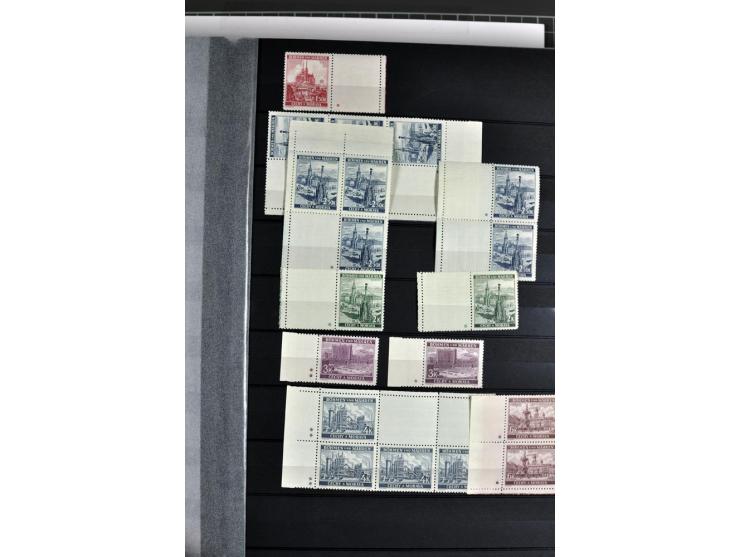 1940/1944, meist postfrische und gestempelte Sammlung mit Böhmen & Mähren, Generalgouvernement und Ostland mit einigen kpl. A