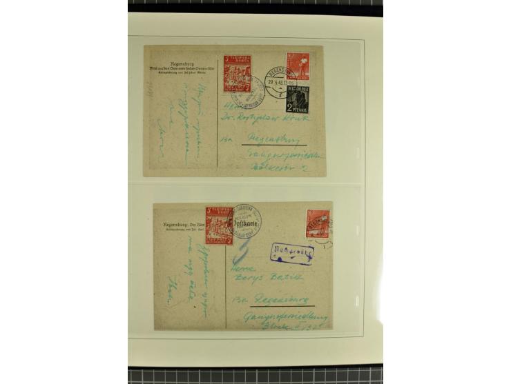 Displaced Persons: 1945/48, hochinteressante Sammlung der polnischen, baltischen und ukrainischen Vertriebenen aus den Lagern