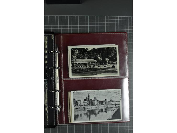 1941/44, kleine Sammlung von 15 Briefen und 10 frankierten Ansichtskarten, gute Erhaltung