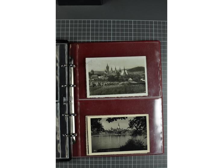 1941/44, kleine Sammlung von 15 Briefen und 10 frankierten Ansichtskarten, gute Erhaltung