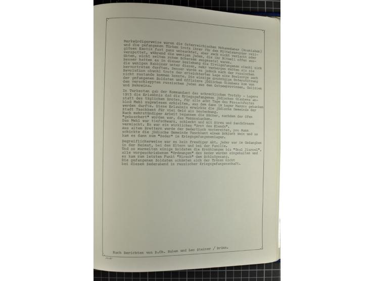 1914/20, interessante Sammlung "Russ. Kriegsgefangenen-Lager in Sibirien" mit über 500 Karten und Briefen, sauber sortiert na