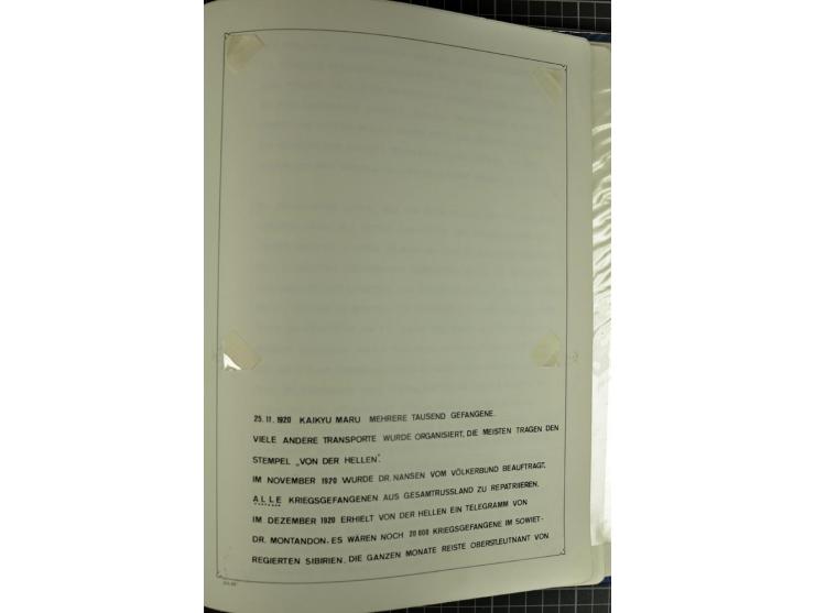 1914/20, interessante Sammlung "Russ. Kriegsgefangenen-Lager in Sibirien" mit über 500 Karten und Briefen, sauber sortiert na