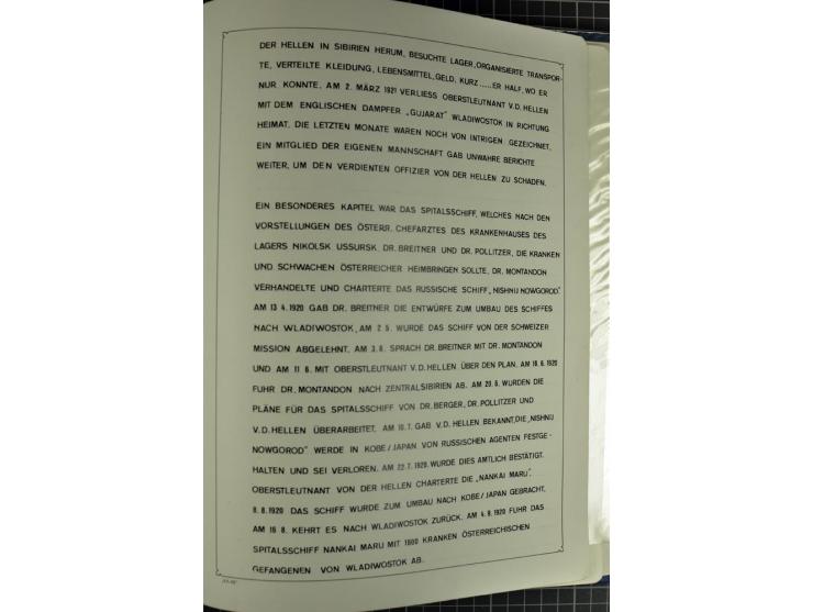 1914/20, interessante Sammlung "Russ. Kriegsgefangenen-Lager in Sibirien" mit über 500 Karten und Briefen, sauber sortiert na