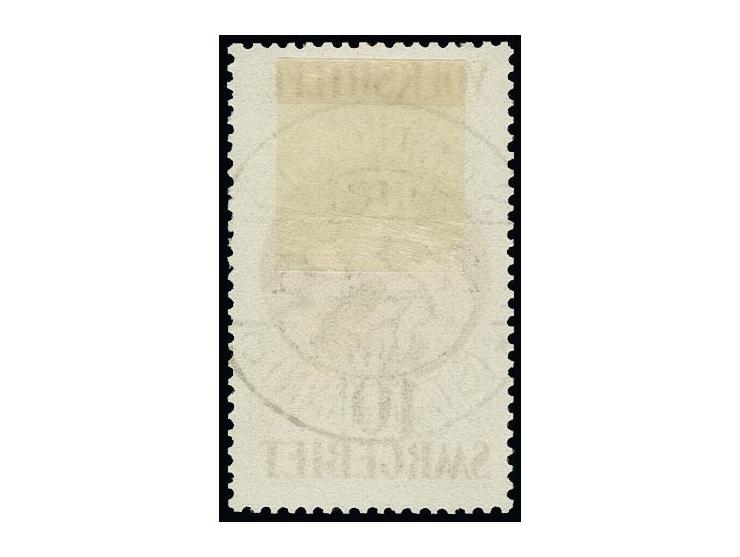 1928, Volkshilfe 40c-10 Fr., einheitlich, zentrisch gestempelt "Saarbrücken 3 24.2.29   13.", Kabinett, Fotoattest Ney BPP