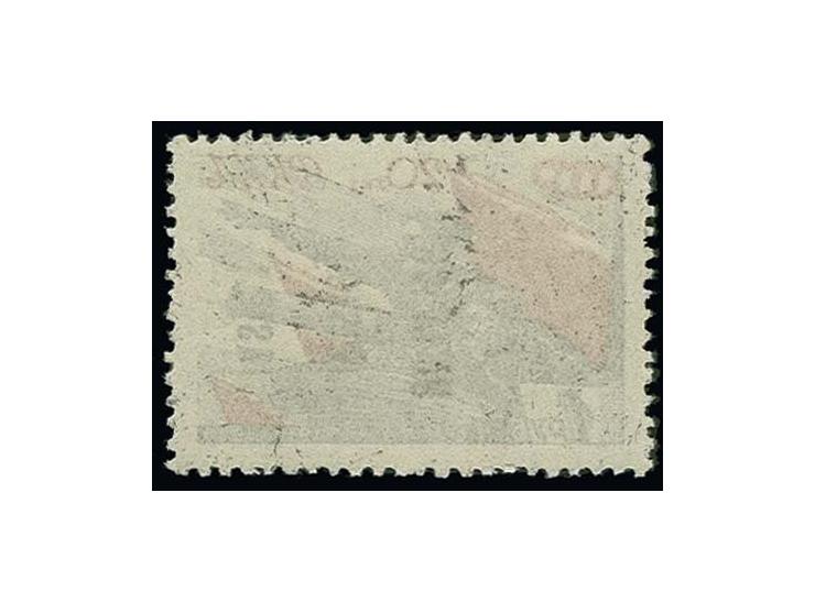  Rote Armee 1 Rbl. rot/schwarz mit kopfstehendem Aufdruck Type III und Aufdruckfehler "i1941 statt 1941", postfrisch, üblich 