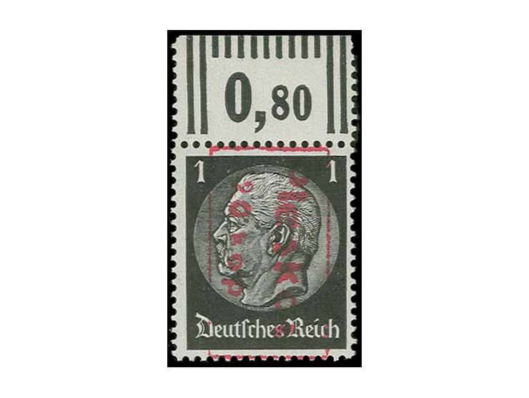  Pleskau: 1941, 20 Kop. auf 1 Pfg. mit rotem Aufdruck, mit Oberrand, postfrisch, einwandfrei, sign. Zierer und Fotoattest Kri