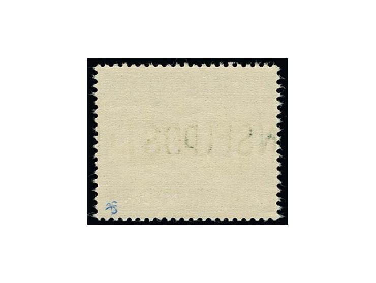  Leros gezähnt, Aufdruck schwarzblauviolett (Type I), mit vollem Originalgummi und nur minimalen Anhaftungen, tadellos, Priva