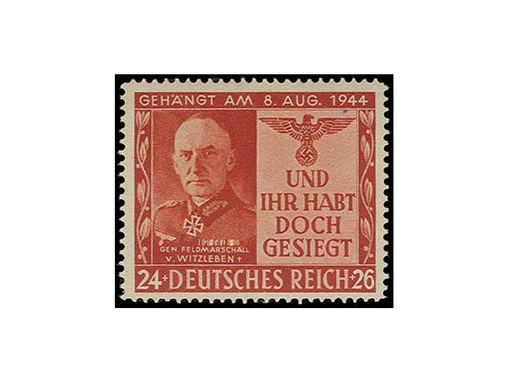 24 Pfg. von Witzleben, postfrisch, Kabinett, sign. Hosang (Mi. 650,-)
