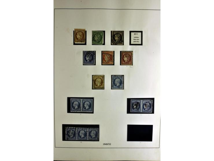 1849/2007, mainly mounted und unmounted mint collection with a good part of early used stamps like Mi.-Nr. 1-2, 5 and 7-9, 17