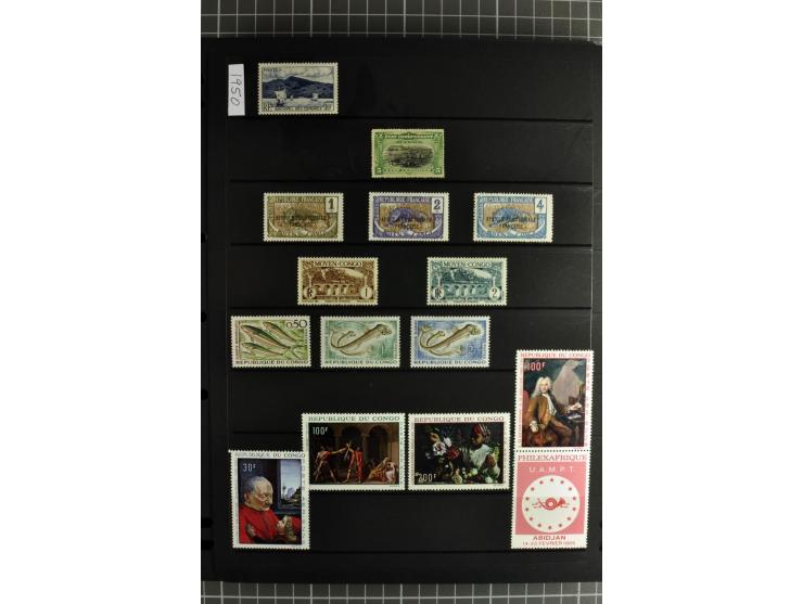 1849/2007, mainly mounted und unmounted mint collection with a good part of early used stamps like Mi.-Nr. 1-2, 5 and 7-9, 17