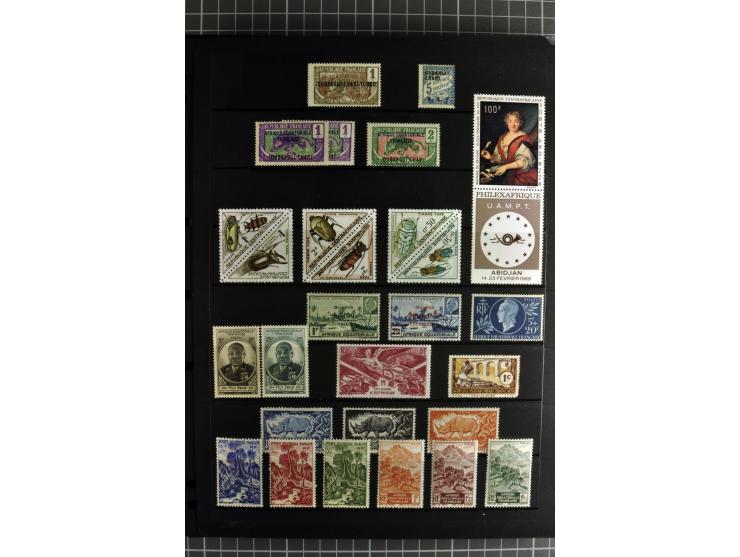 1849/2007, mainly mounted und unmounted mint collection with a good part of early used stamps like Mi.-Nr. 1-2, 5 and 7-9, 17