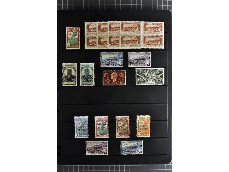 1849/2007, mainly mounted und unmounted mint collection with a good part of early used stamps like Mi.-Nr. 1-2, 5 and 7-9, 17