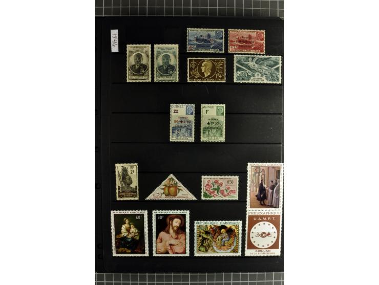 1849/2007, mainly mounted und unmounted mint collection with a good part of early used stamps like Mi.-Nr. 1-2, 5 and 7-9, 17