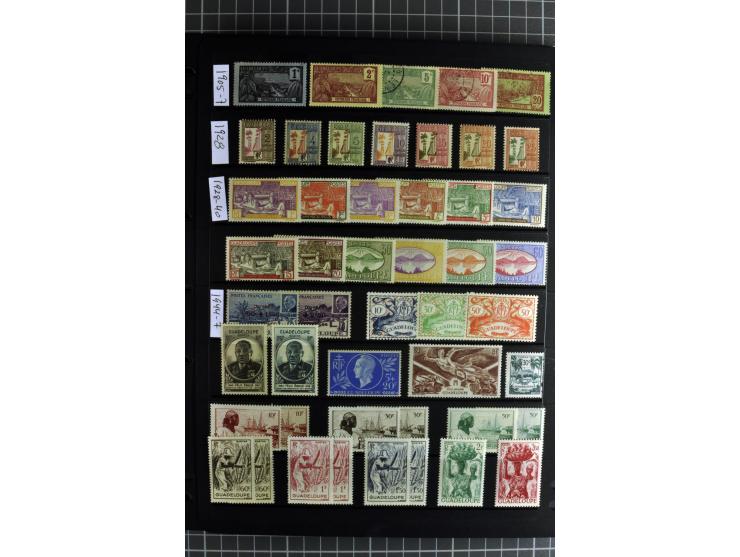 1849/2007, mainly mounted und unmounted mint collection with a good part of early used stamps like Mi.-Nr. 1-2, 5 and 7-9, 17