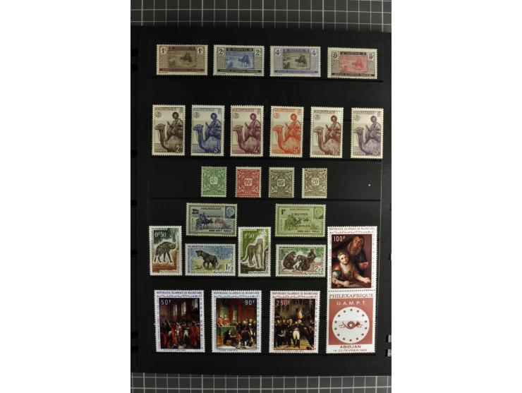 1849/2007, mainly mounted und unmounted mint collection with a good part of early used stamps like Mi.-Nr. 1-2, 5 and 7-9, 17