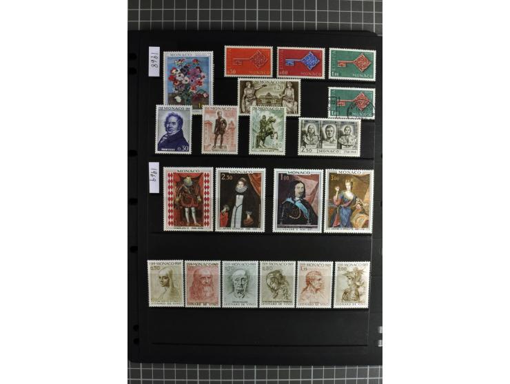1849/2007, mainly mounted und unmounted mint collection with a good part of early used stamps like Mi.-Nr. 1-2, 5 and 7-9, 17