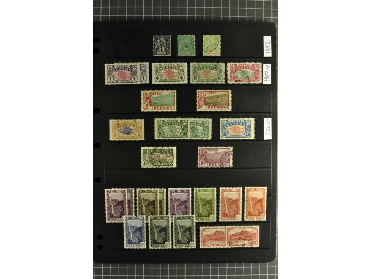 1849/2007, mainly mounted und unmounted mint collection with a good part of early used stamps like Mi.-Nr. 1-2, 5 and 7-9, 17
