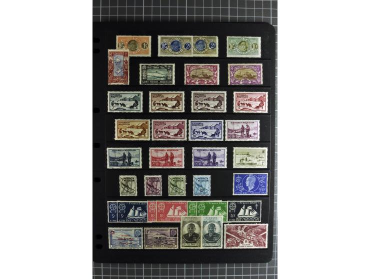 1849/2007, mainly mounted und unmounted mint collection with a good part of early used stamps like Mi.-Nr. 1-2, 5 and 7-9, 17
