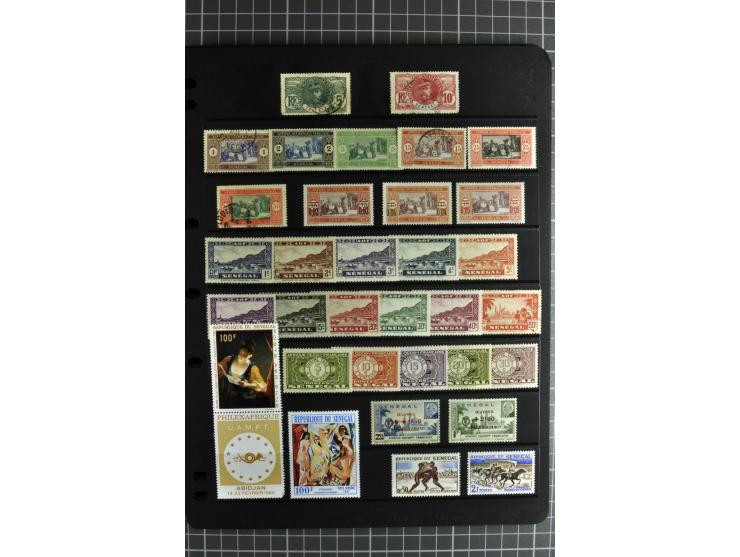 1849/2007, mainly mounted und unmounted mint collection with a good part of early used stamps like Mi.-Nr. 1-2, 5 and 7-9, 17