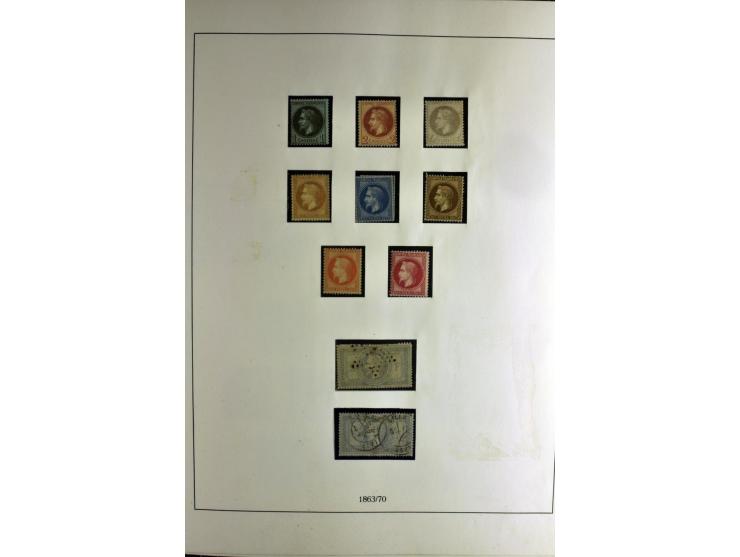 1849/2007, mainly mounted und unmounted mint collection with a good part of early used stamps like Mi.-Nr. 1-2, 5 and 7-9, 17