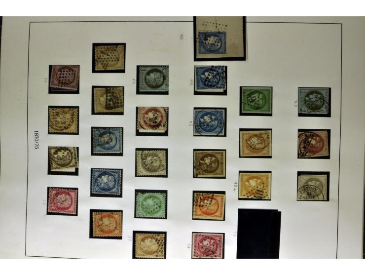 1849/2007, mainly mounted und unmounted mint collection with a good part of early used stamps like Mi.-Nr. 1-2, 5 and 7-9, 17