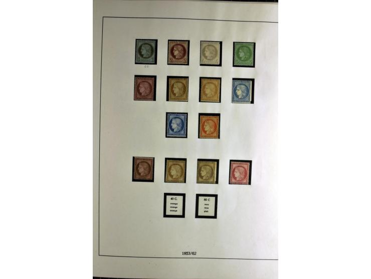 1849/2007, mainly mounted und unmounted mint collection with a good part of early used stamps like Mi.-Nr. 1-2, 5 and 7-9, 17