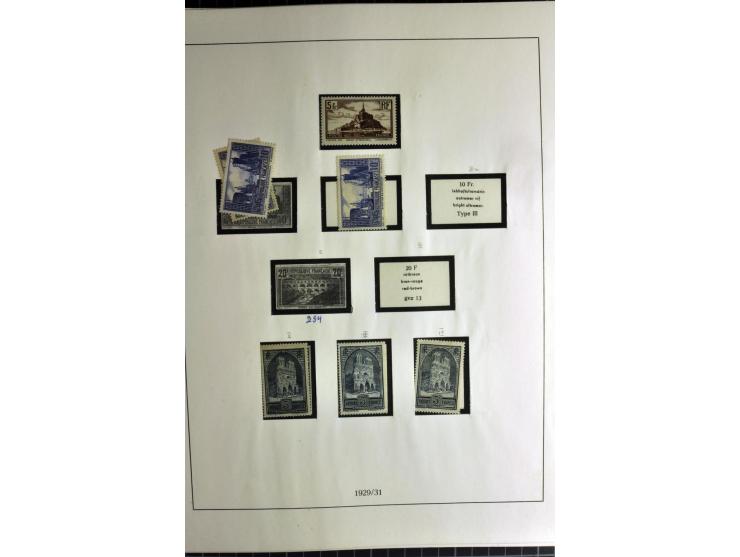 1849/2007, mainly mounted und unmounted mint collection with a good part of early used stamps like Mi.-Nr. 1-2, 5 and 7-9, 17