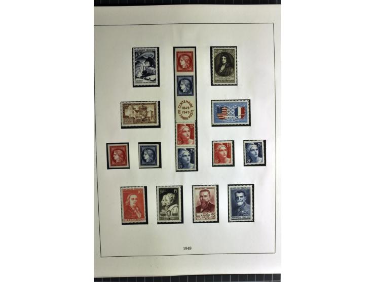 1849/2007, mainly mounted und unmounted mint collection with a good part of early used stamps like Mi.-Nr. 1-2, 5 and 7-9, 17