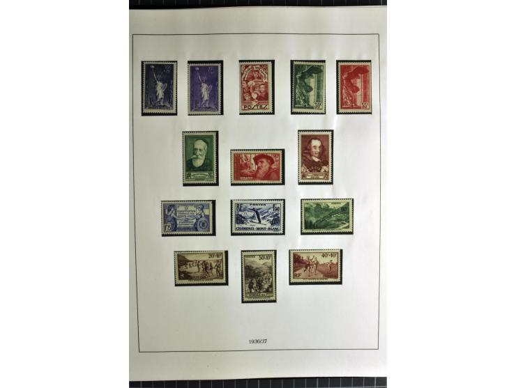 1849/2007, mainly mounted und unmounted mint collection with a good part of early used stamps like Mi.-Nr. 1-2, 5 and 7-9, 17
