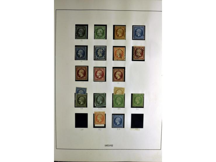 1849/2007, mainly mounted und unmounted mint collection with a good part of early used stamps like Mi.-Nr. 1-2, 5 and 7-9, 17