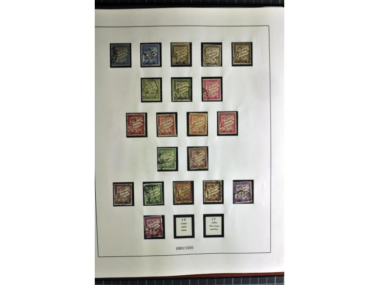 1849/2007, mainly mounted und unmounted mint collection with a good part of early used stamps like Mi.-Nr. 1-2, 5 and 7-9, 17