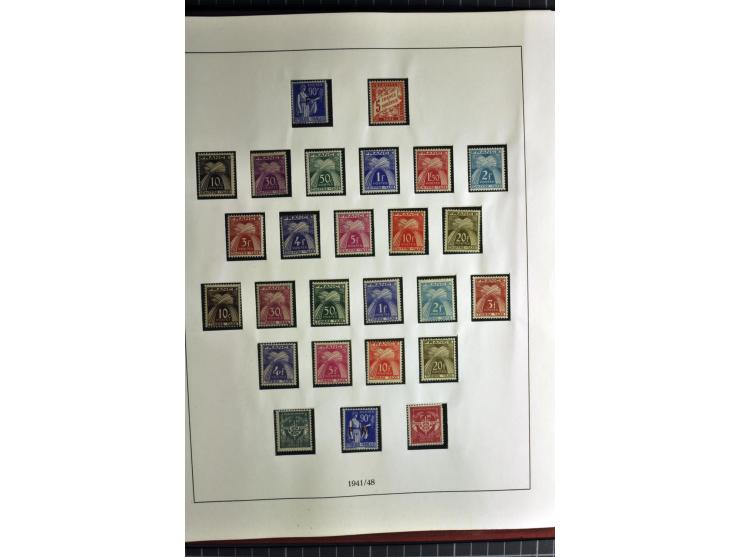 1849/2007, mainly mounted und unmounted mint collection with a good part of early used stamps like Mi.-Nr. 1-2, 5 and 7-9, 17
