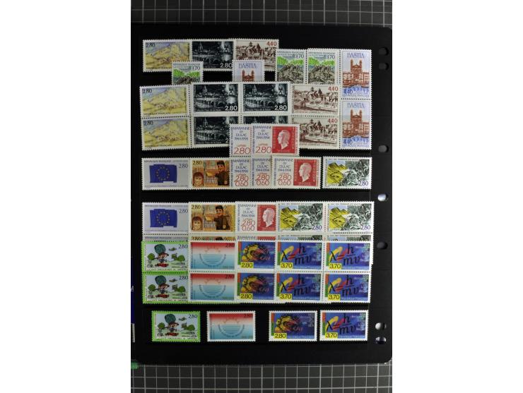 1849/2007, mainly mounted und unmounted mint collection with a good part of early used stamps like Mi.-Nr. 1-2, 5 and 7-9, 17