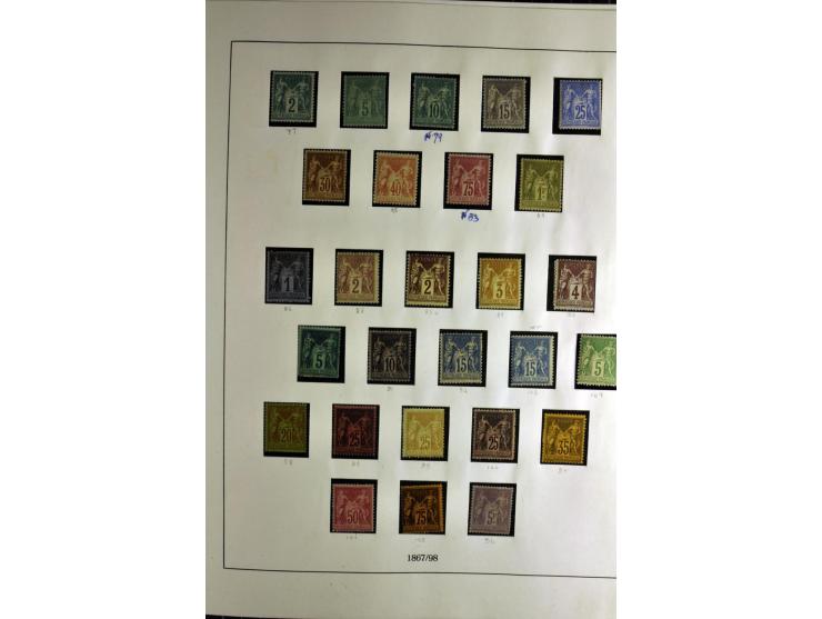 1849/2007, mainly mounted und unmounted mint collection with a good part of early used stamps like Mi.-Nr. 1-2, 5 and 7-9, 17