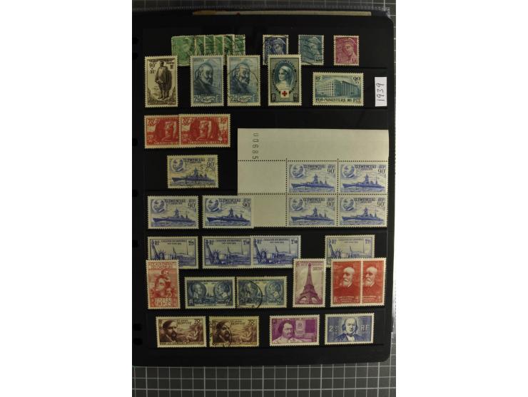 1849/2007, mainly mounted und unmounted mint collection with a good part of early used stamps like Mi.-Nr. 1-2, 5 and 7-9, 17