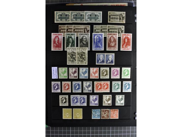 1849/2007, mainly mounted und unmounted mint collection with a good part of early used stamps like Mi.-Nr. 1-2, 5 and 7-9, 17