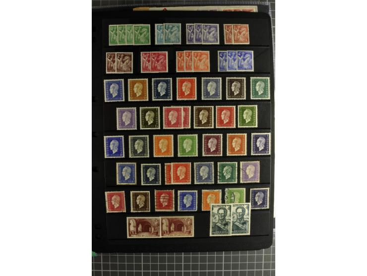 1849/2007, mainly mounted und unmounted mint collection with a good part of early used stamps like Mi.-Nr. 1-2, 5 and 7-9, 17